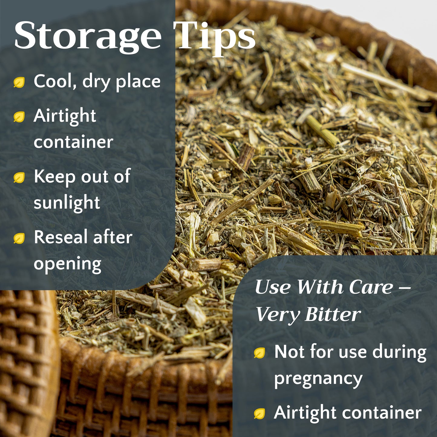 Wormwood Herb Tea | Loose Leaf Herbal Tea | Artemisia absinthium