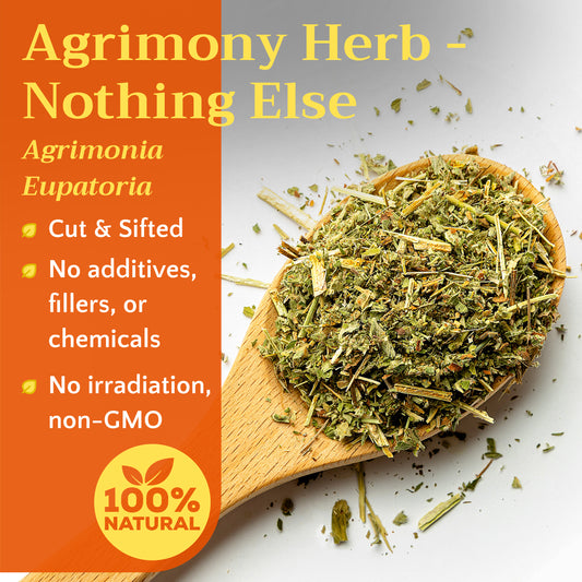Agrimony Herb | Loose Leaf Herbal Tea | Agrimonia Eupatoria