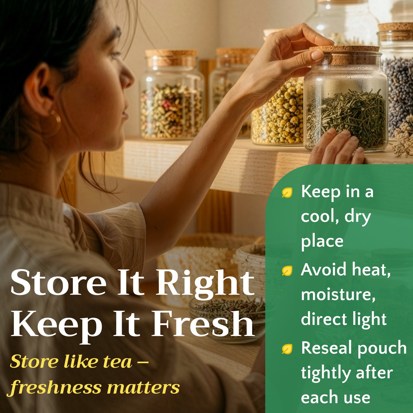 Cleavers Tea | Loose Leaf Herbal Tea | Galium aparine