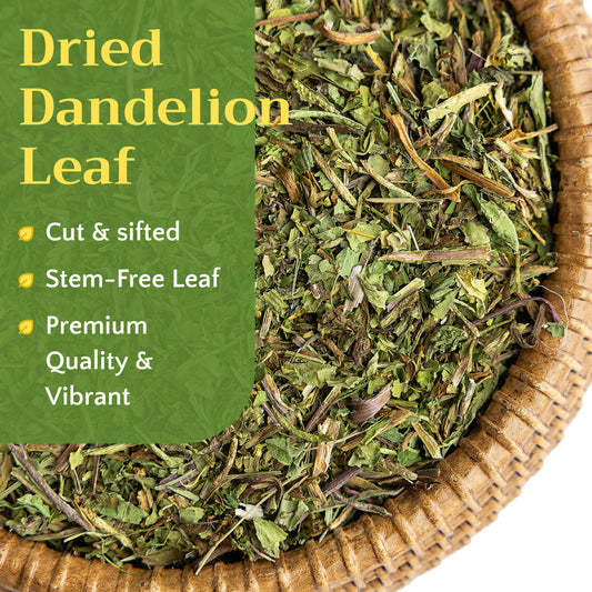 Dandelion Leaf Tea | Loose Leaf Herbal Tea | Taraxacum officinale