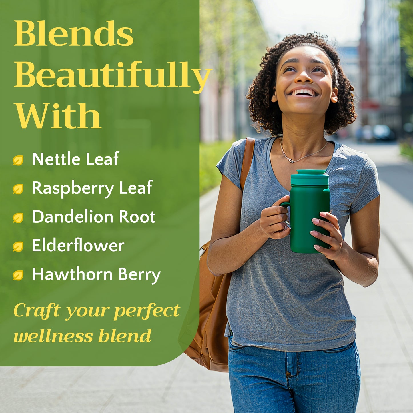 Dandelion Leaf Tea | Loose Leaf Herbal Tea | Taraxacum officinale