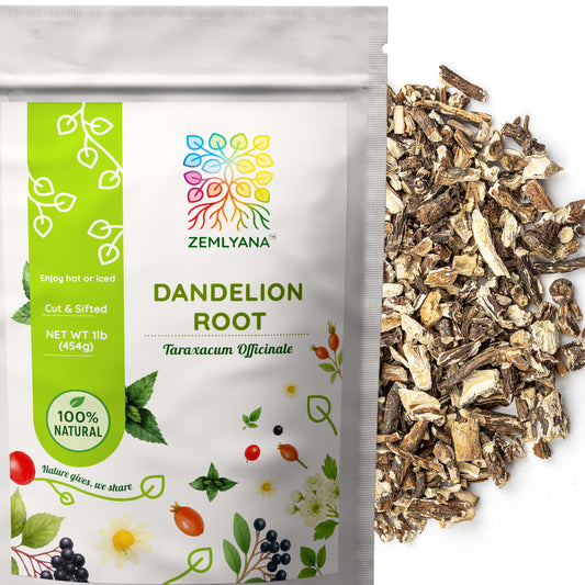 Dandelion Root Tea | Roasted Herbal Coffee Alternative | Taraxacum officinale