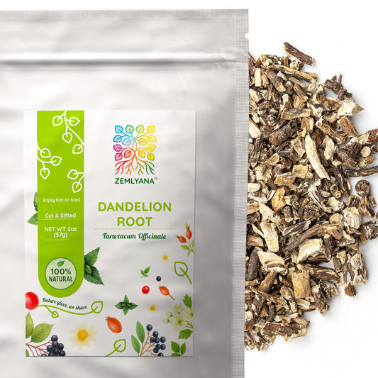 Dandelion Root Tea | Roasted Herbal Coffee Alternative | Taraxacum officinale