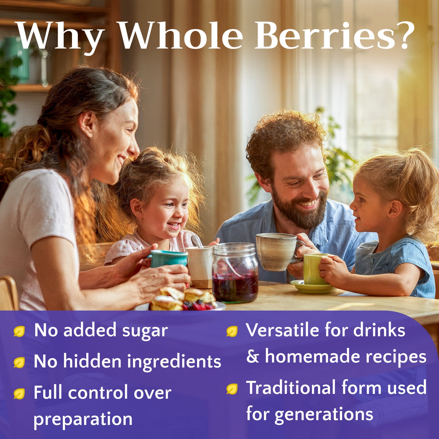 Elderberry Tea | Dried Elderberries | Sambucus nigra