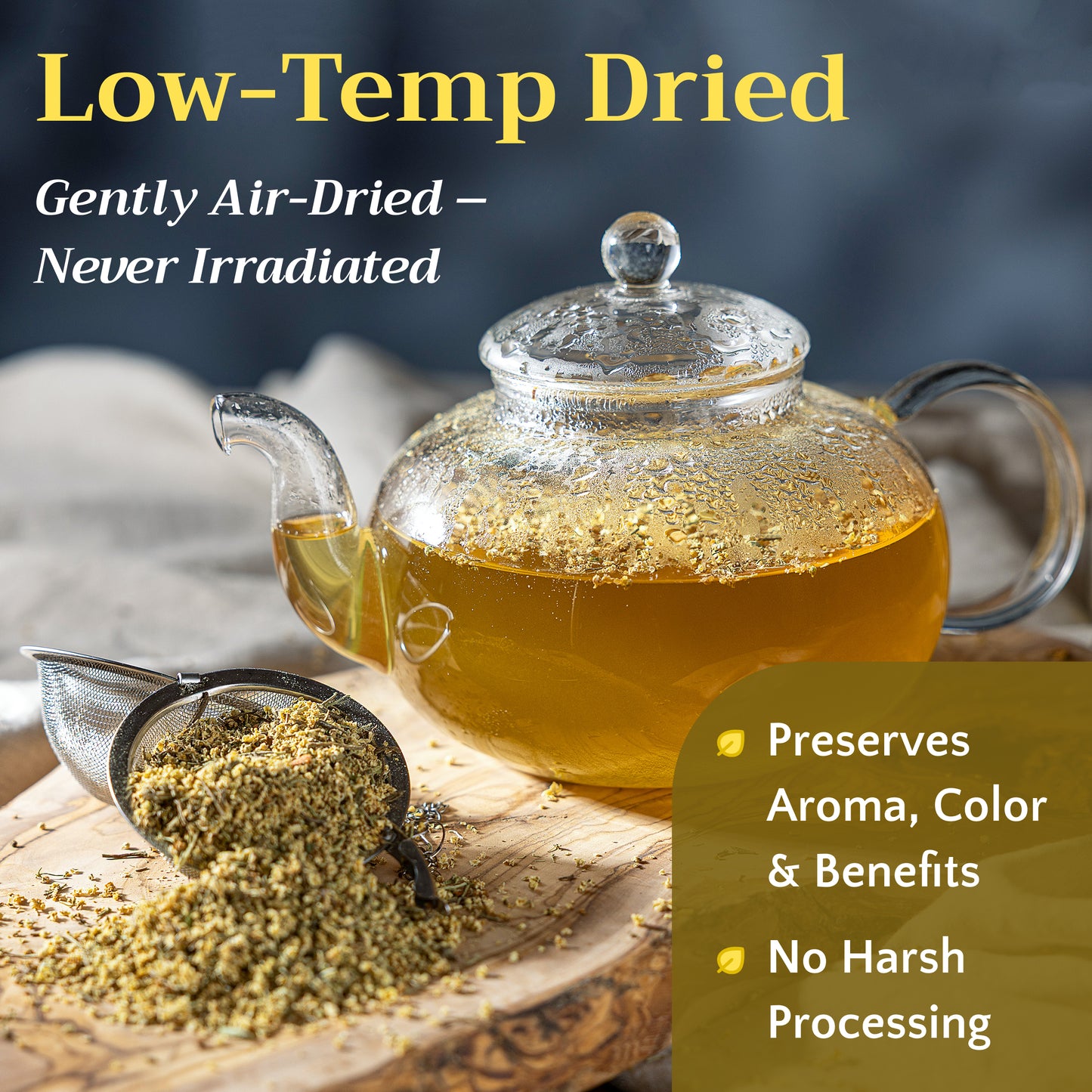 Elderflower Tea | Loose Leaf Herbal Tea | Dried Elder Flowers