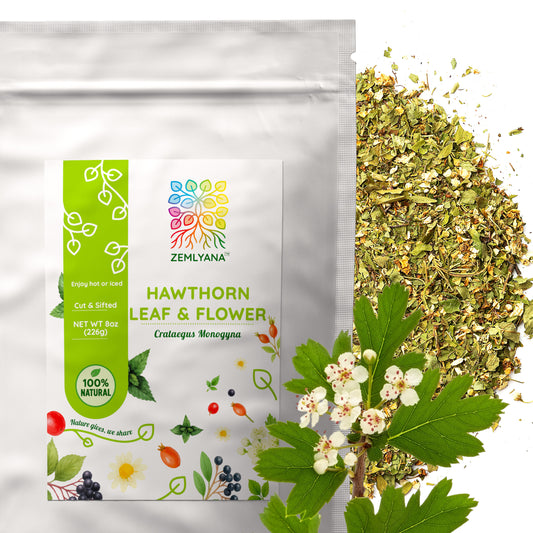 Hawthorn Tea | Leaf and Flower | Crataegus monogyna