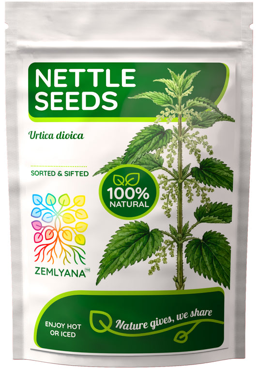 Stinging Nettle Seeds | Wild-Harvested Herbal Seeds | Urtica dioica