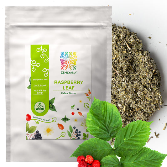 Raspberry Leaf Tea | Loose Leaf Herbal Tea | Rubus idaeus