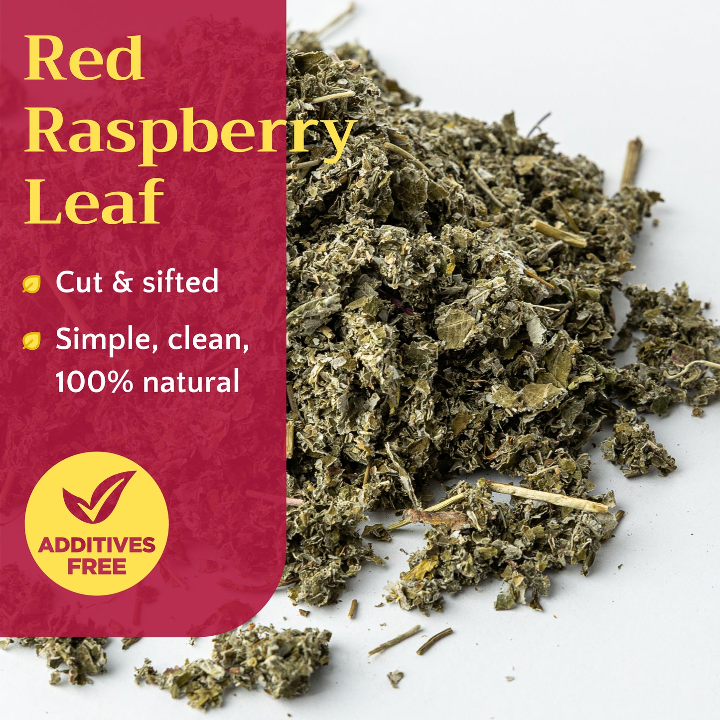 Raspberry Leaf Tea | Loose Leaf Herbal Tea | Rubus idaeus