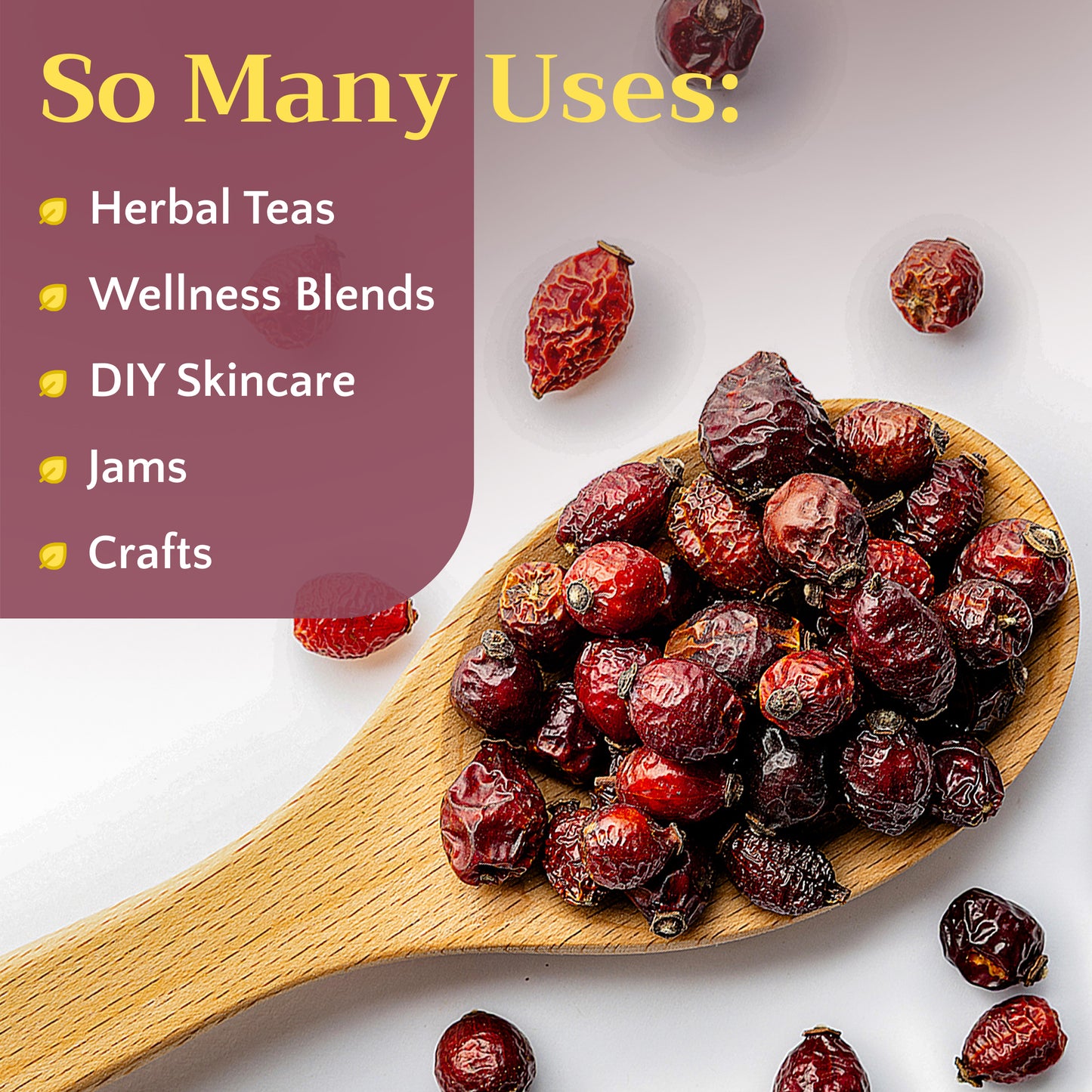 Rose Hips Tea | Dried Rosehips | Rosa canina