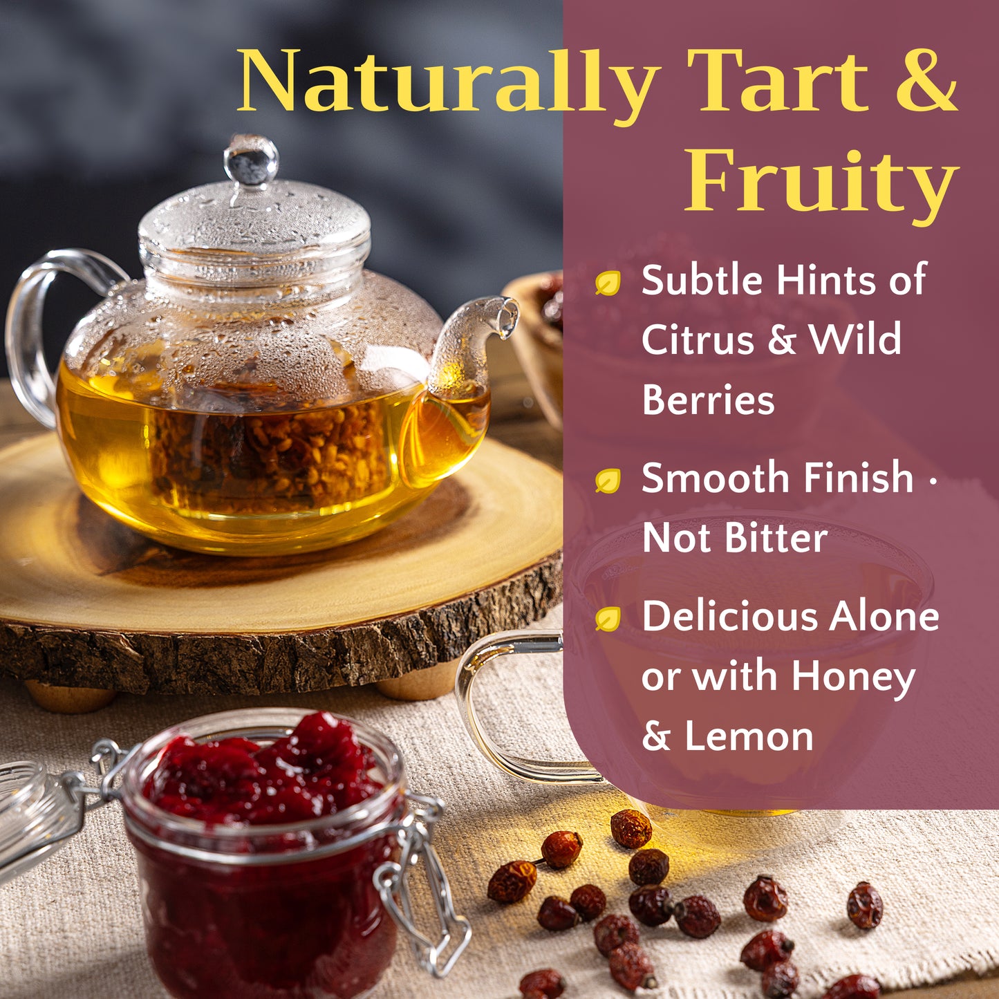 Rose Hips Tea | Dried Rosehips | Rosa canina