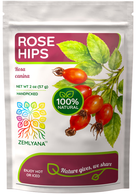 Dried Whole Rose Hips | Rosa canina