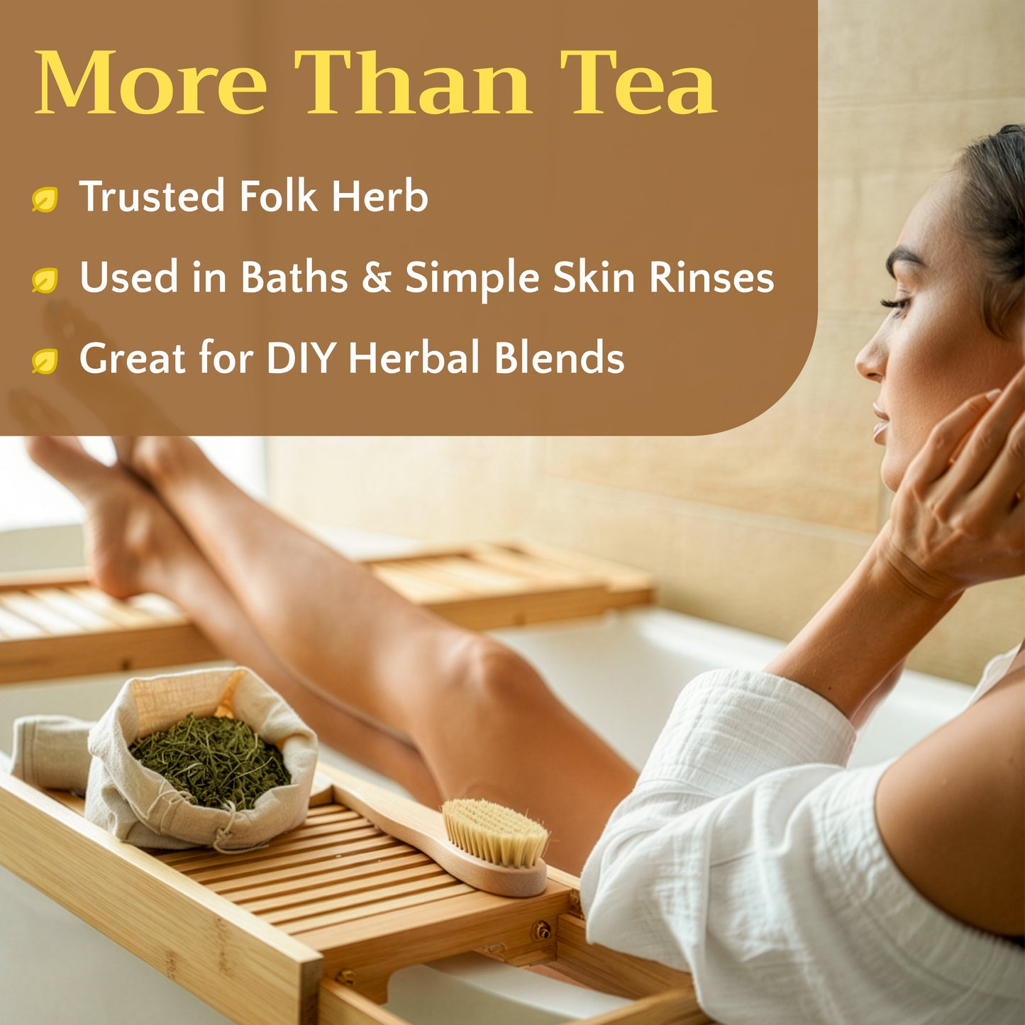 Shepherd's Purse Tea | Loose Leaf Herbal Tea | Capsella bursa-pastoris