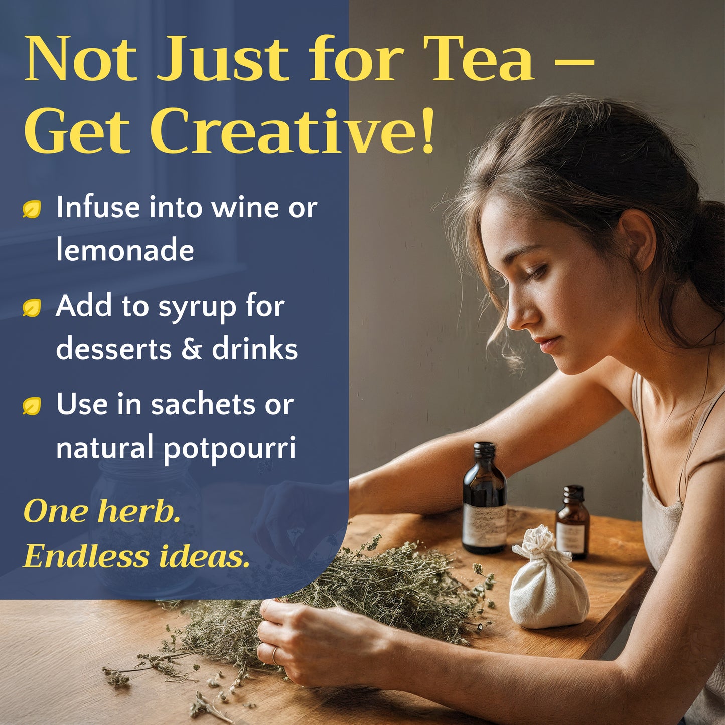 Sweet Woodruff Tea | Loose Leaf Herbal Tea | Galium odoratum