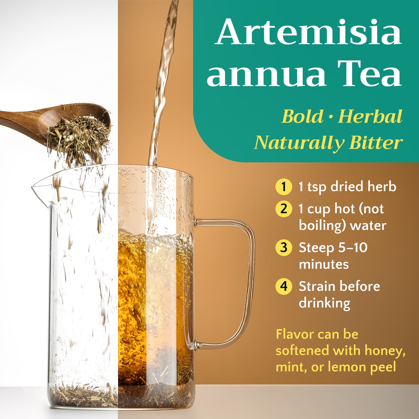 Sweet Wormwood Tea | Loose Leaf Herbal Tea | Artemisia annua