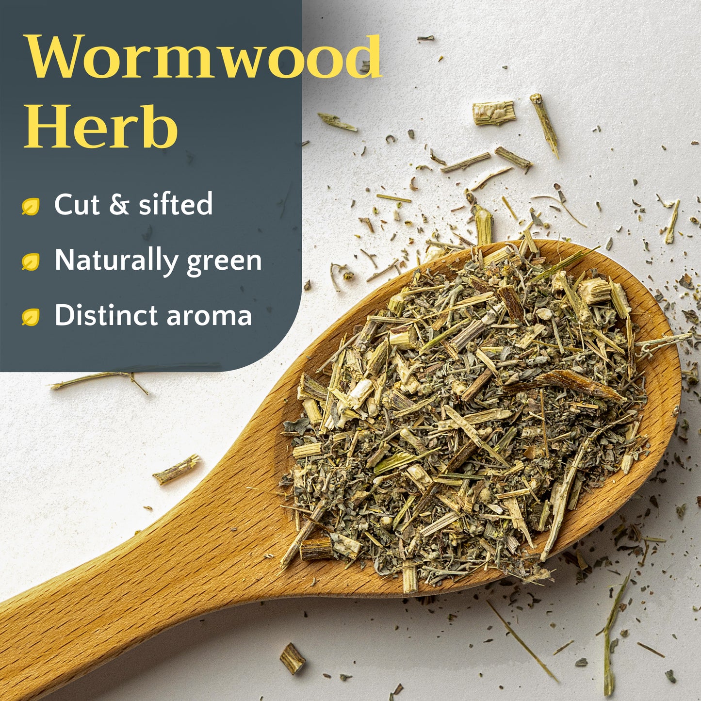 Wormwood Herb Tea | Loose Leaf Herbal Tea | Artemisia absinthium Bulk