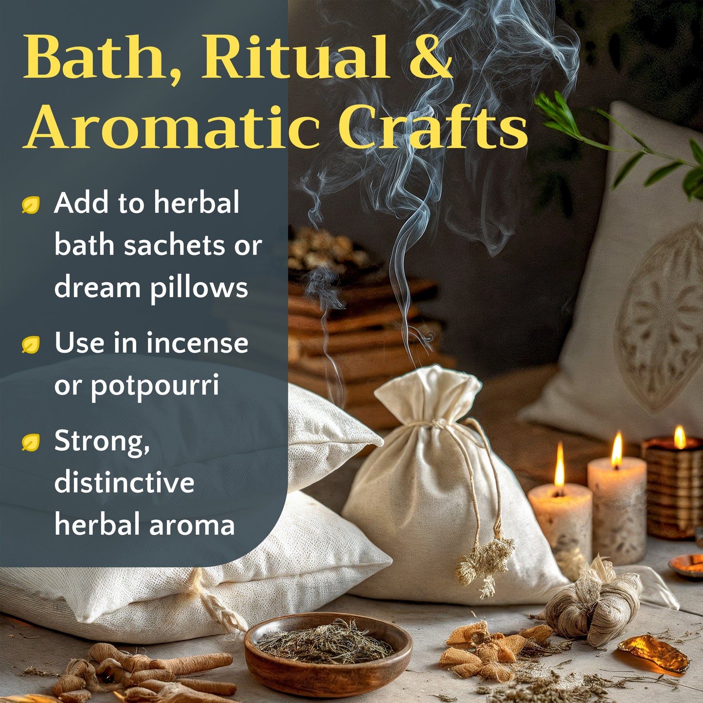 Wormwood Herb Tea | Loose Leaf Herbal Tea | Artemisia absinthium Bulk