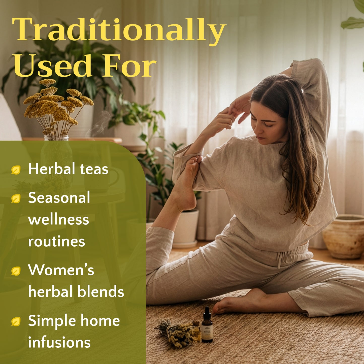 Yarrow Flower Tea | Loose Leaf Herbal Tea | Achillea millefolium Bulk