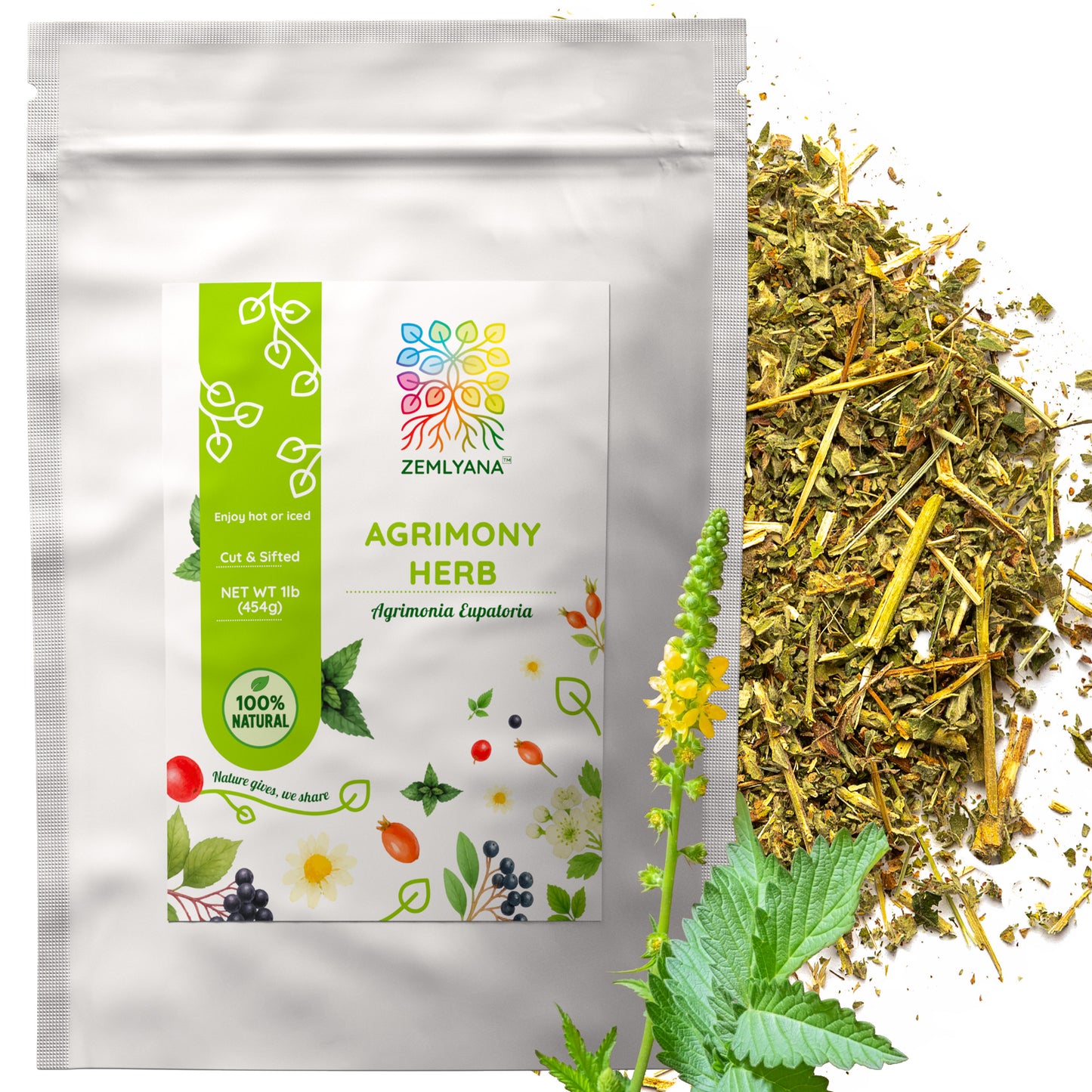 Agrimony Herb | Loose Leaf Herbal Tea | Agrimonia Eupatoria