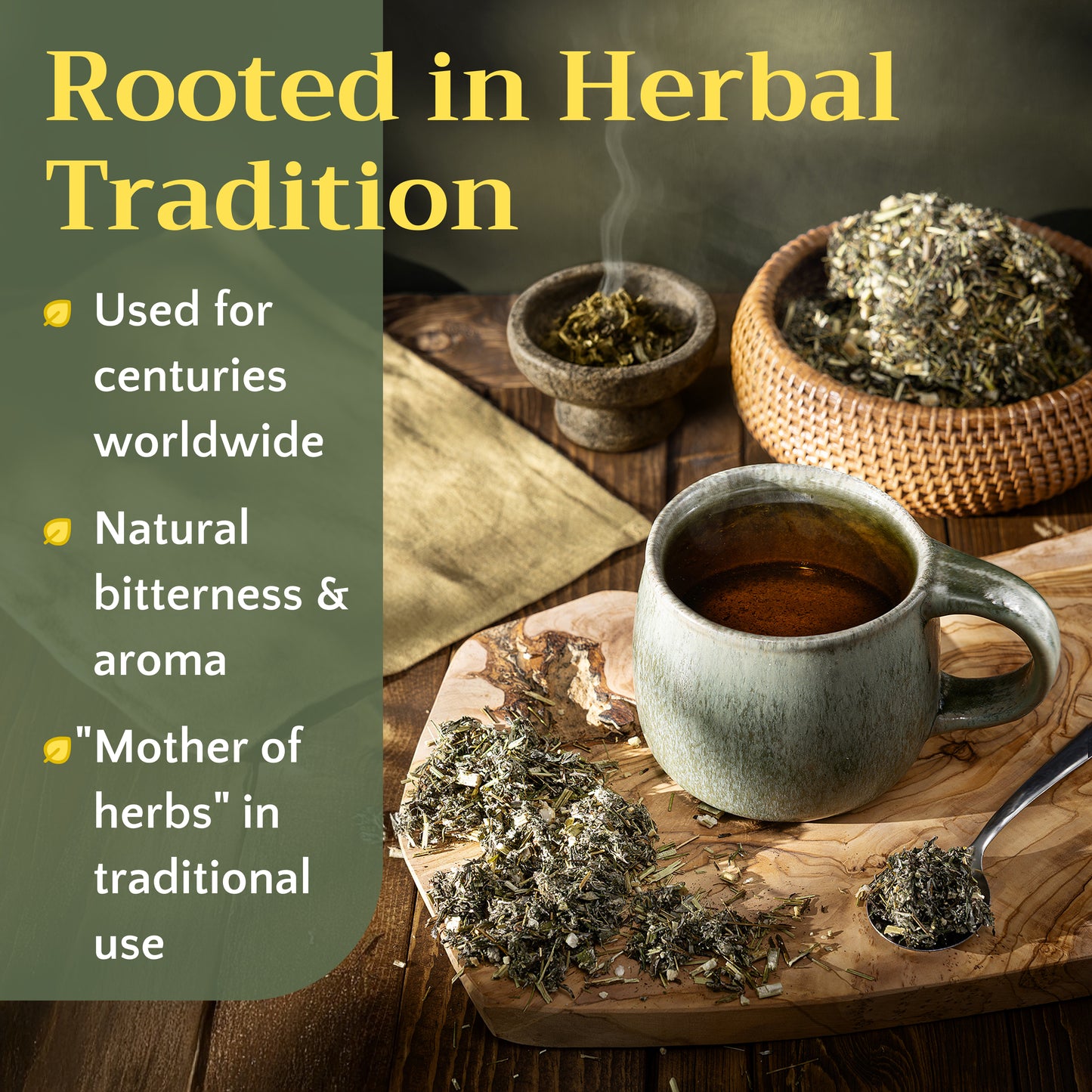 Mugwort Herb Tea | Loose Leaf Herbal Tea | Artemisia vulgaris