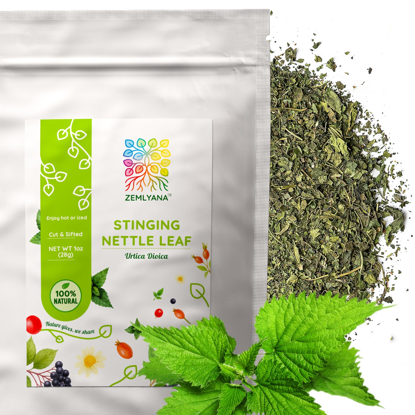 Stinging Nettle Leaf Tea | Loose Leaf Herbal Tea | Urtica dioica